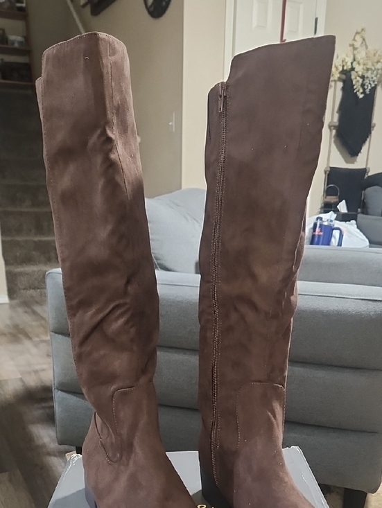 Style & Co. Shoes - Style & Co. Dark Brown Tall Riding Boots